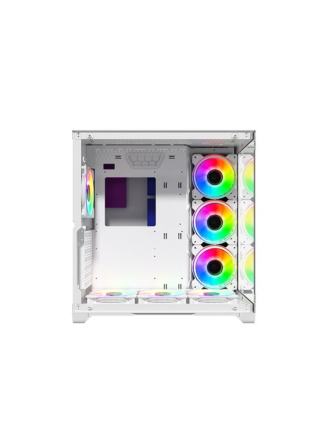 Generic Gaming Case Hook 1PZ Black 7 Fan ARGB 2 Side Glass  - Image 3