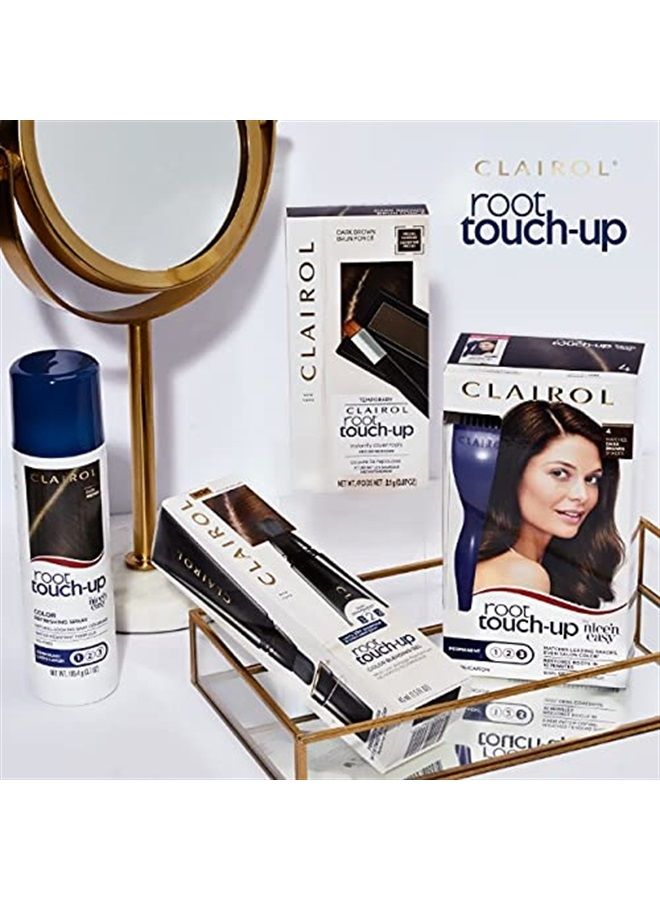 CLAIROL رذاذ تلوين الشعر المؤقت من نيسن إيزي لتغطية الجذور، لون شعر أسود، عبوة 1