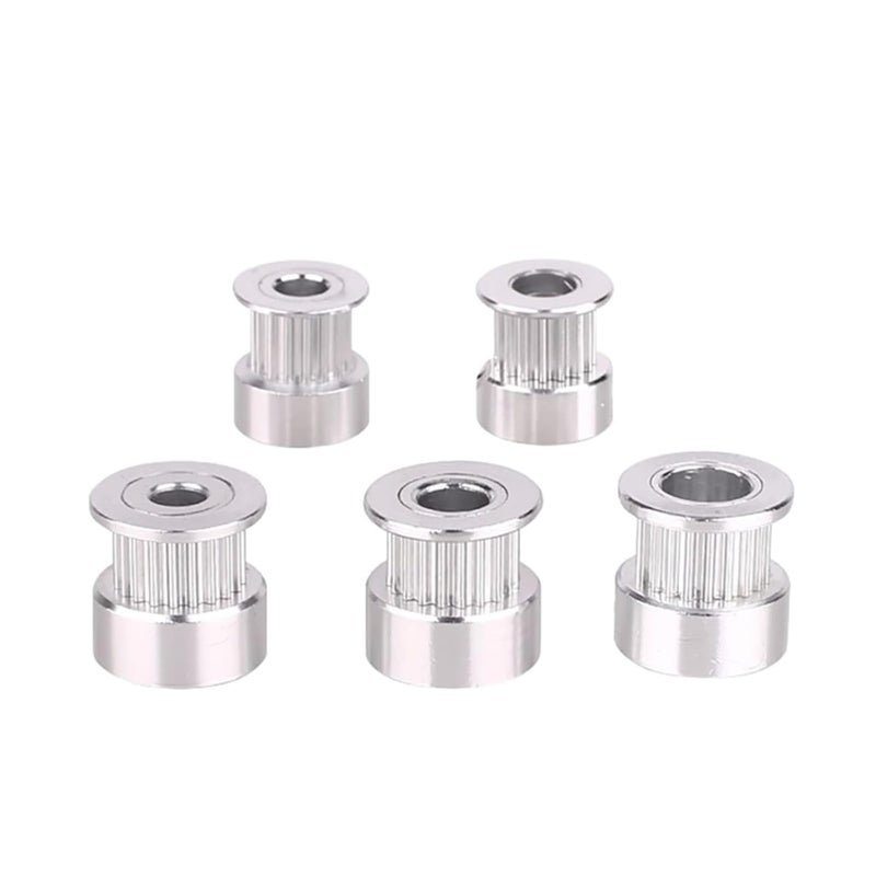 Aluminum Timing Pulley 20 Teeth 5mm Bore 6mm Width Synchronous Wheel Gear 100pcs - Image 4