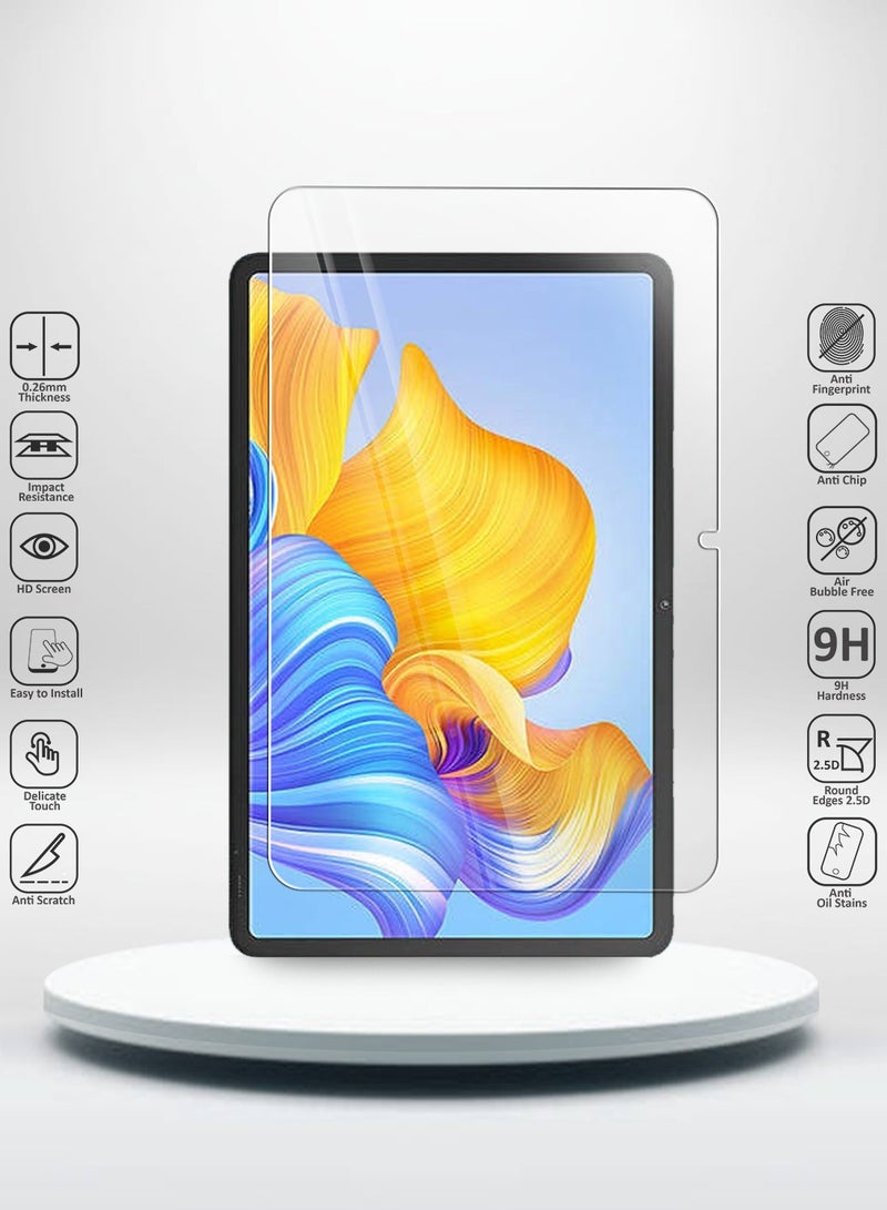 Techie HD Clear Tempered Glass Screen Protector for Honor Pad 8 12 inch 2022 Bubble Free Easy Installation - Image 2