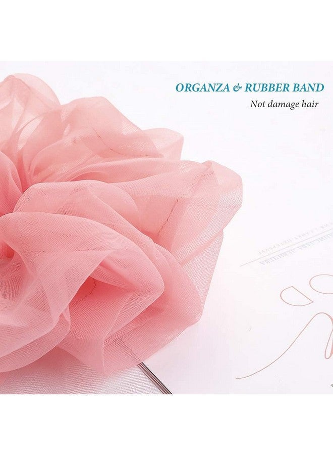 SUN Ring SUNRING Hair Ties, Elastic,Multicolour Hair pin, Pack of 50 Pcs hair scruncies bobby pins and mate flate clip for girls and womens - Image 3