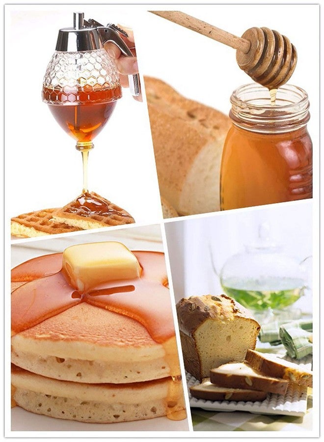 سبيس شوب موزع عسل كريستالي من داي كاونت®، عبوة بلاستيكية سعة 200 مل / 6.8 أونصة، متينة - Image 3