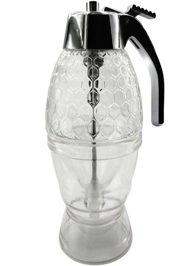 سبيس شوب موزع عسل كريستالي من داي كاونت®، عبوة بلاستيكية سعة 200 مل / 6.8 أونصة، متينة - Image 1