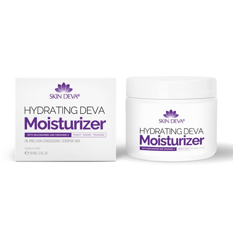 SKIN DEVA Hydrating Deva Moisturizer with Niacinamide Ceramide - Image 2