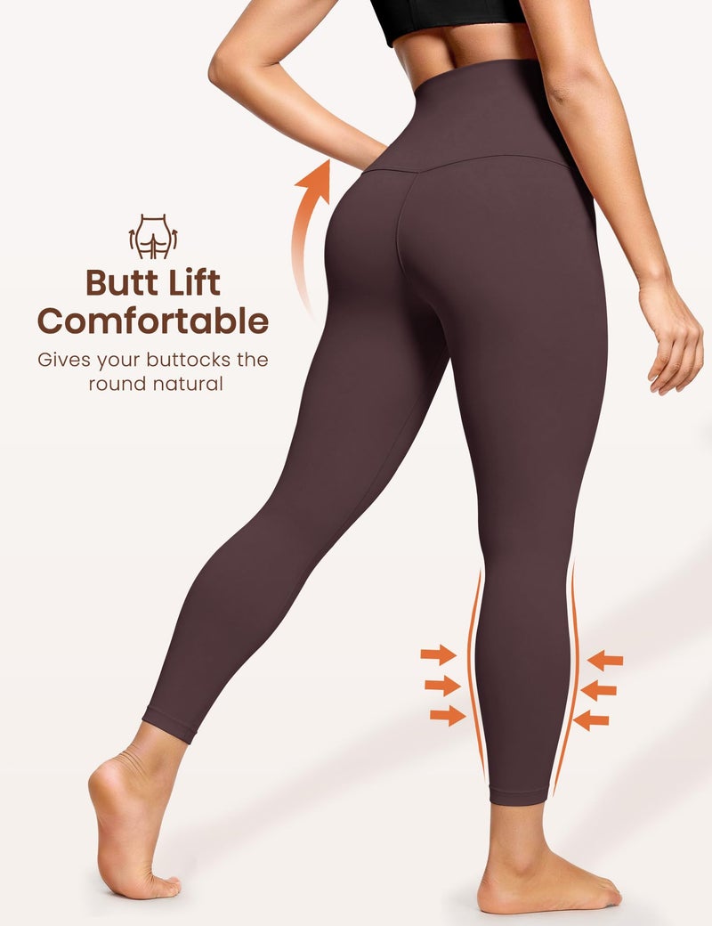 Laite Hebe Leggings for Women - High Waisted Full Length Buttery Soft Yoga Pants for Workout Athletic Daily - Image 4