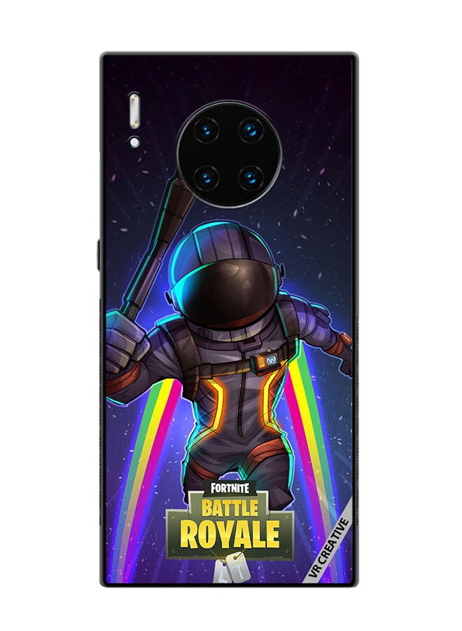VR CREATIVE Protective Case Cover For Huawei Mate 30 Pro Fortnite Space Bomber Design Multicolour - Image 1
