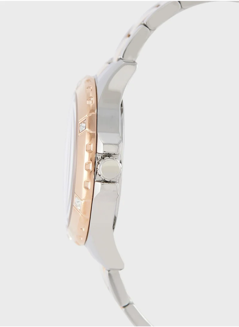 GUESS Mist Steel Strap Analog Watch