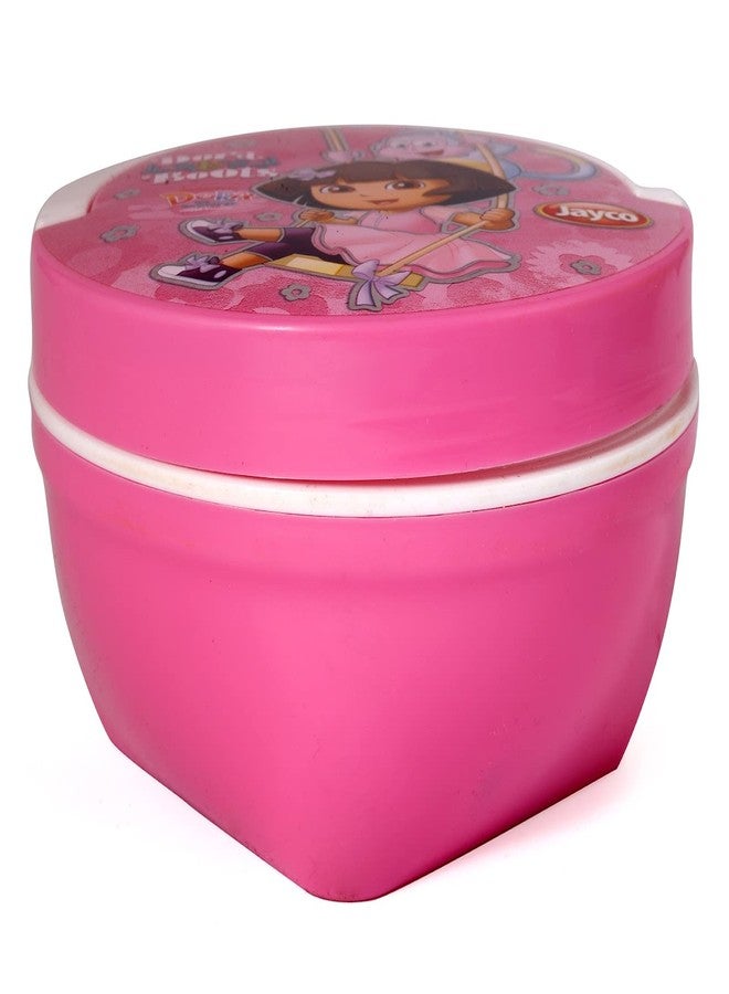 Jayco Original Licensed Fit & Fresh Small Insulated Inner Steel Lunch Box for School Kids | Food Grade| Dora - Image 3