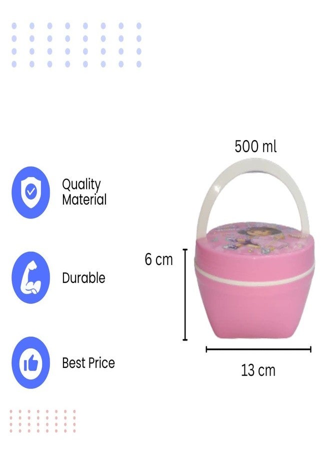 Jayco Original Licensed Fit & Fresh Small Insulated Inner Steel Lunch Box for School Kids | Food Grade| Dora - Image 5
