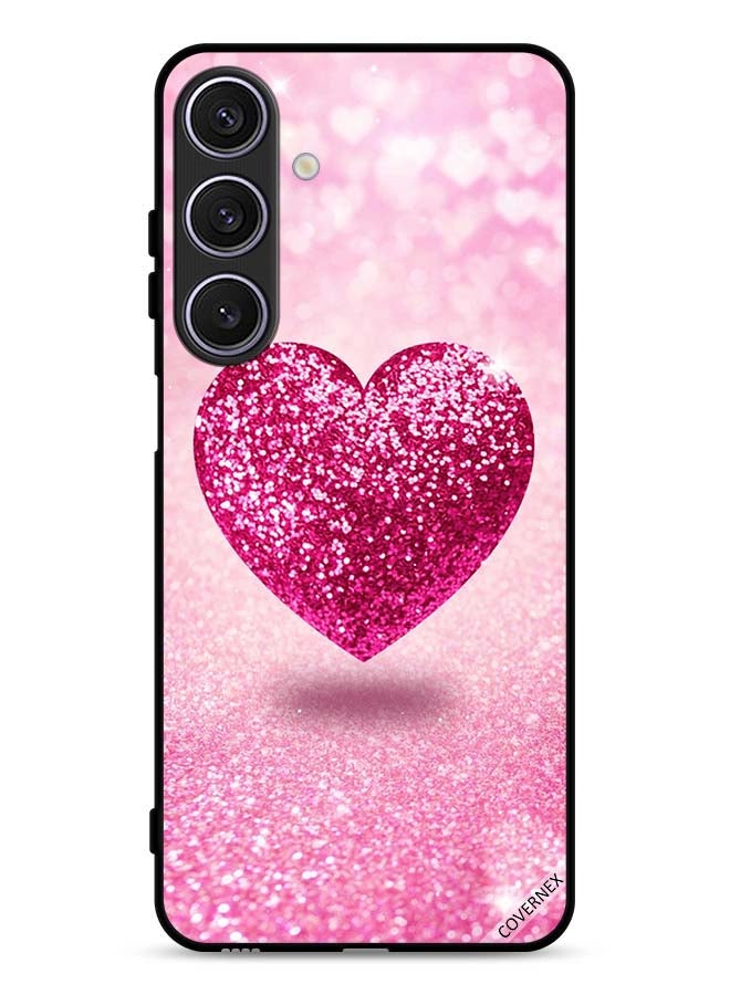 Covernex Samsung Galaxy A17 Protective Case Cover Glitter Heart