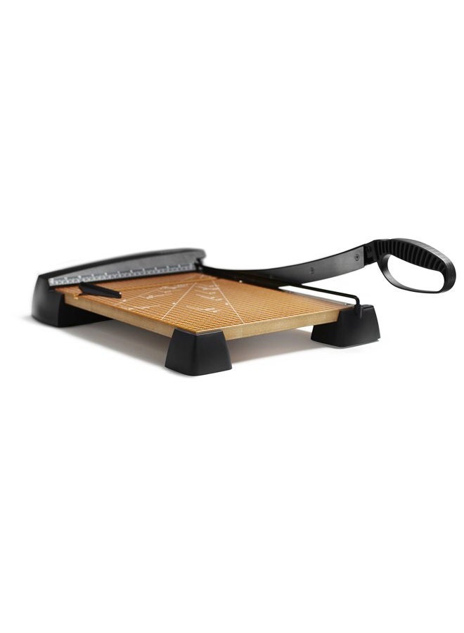 X-ACTO 26315 Heavy Duty Wood Guillotine Trimmer, 12" x 15" - Image 1
