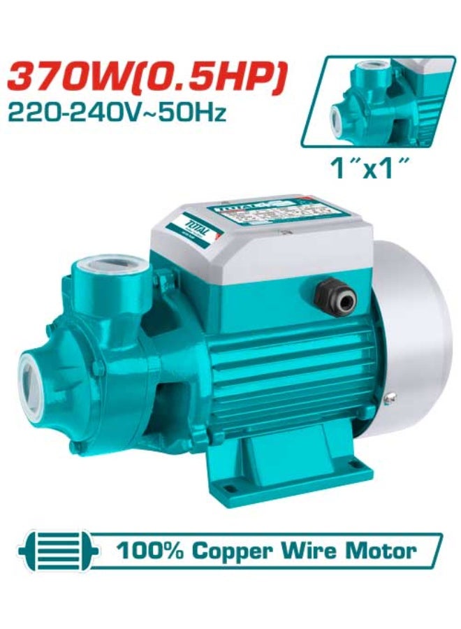 TOTAL Pearl 1/2 HP 370W Water Motor 30m Lift