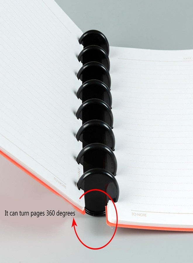 CATHATRR 50 Count Discbound Expansion Discs Book Binding Discs 19MM 28MM OR 35MM for Refillable Notebooks Journal Planner Discbound Rings - Image 4