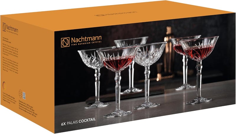 Nachtmann set 6 goblet icecream 200 ml Palais