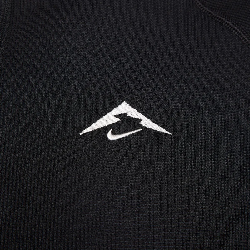 Nike Black Men's Trail Dri-FIT Mid-Layer Running Top for Men | Best Price UAE