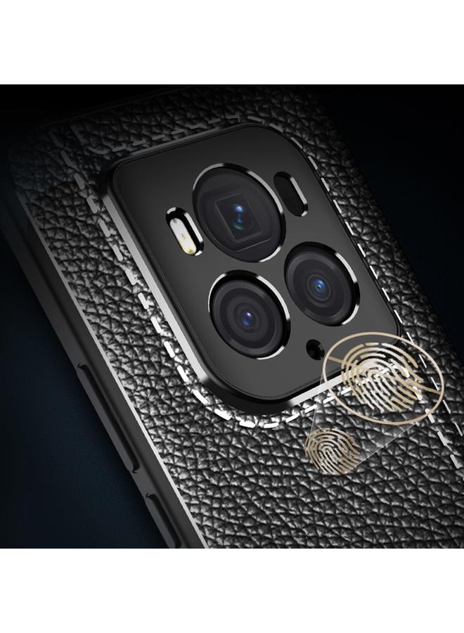 The Bros Phone Case For Honor Magic6 Ultimate Litchi Texture Shockproof TPU Phone Phone Case - Image 5