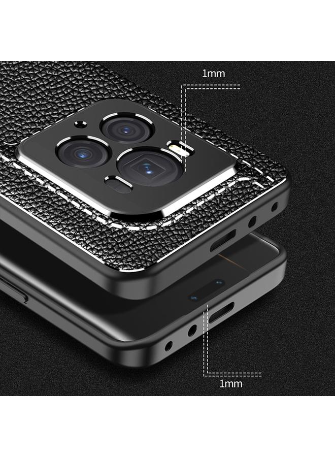 The Bros Phone Case For Honor Magic6 Ultimate Litchi Texture Shockproof TPU Phone Phone Case - Image 4