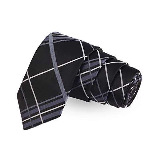 Peluche Refined Check Necktie For Men - Image 1