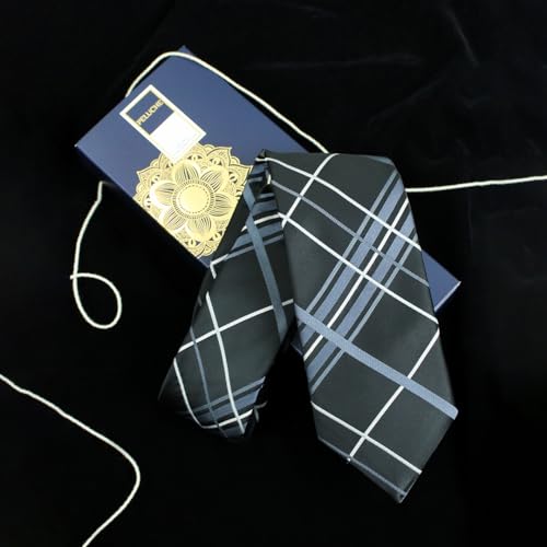 Peluche Refined Check Necktie For Men - Image 2