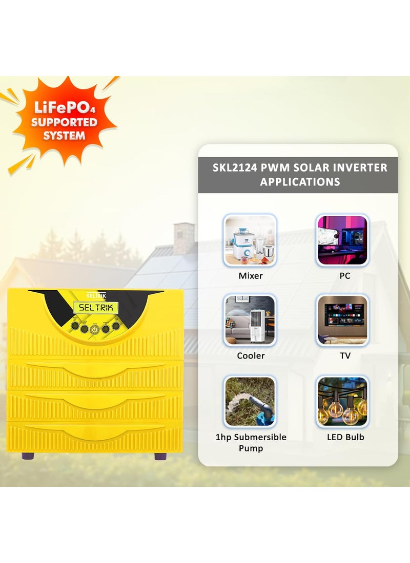 SELTRIK Seltrik 21KVA 24V PWM Solar Inverter with LiFePO4 Compatible Digital Display for Your Home and Business use  - Image 4
