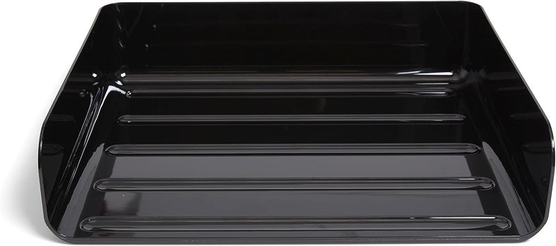 divinezon 4 Tier Magazine Rack, Files, Mails, Paper, Books Organizer Stackable Drawer Sorter | Plastic - Image 2