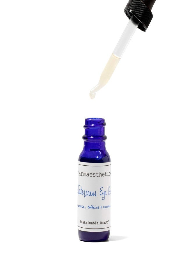 Farmaesthetics Watercress Eye Gel (.50 fl oz) | Ethically Sourced Sustainable Beauty | Clean, All Natural, Small Batch Skincare - Image 2