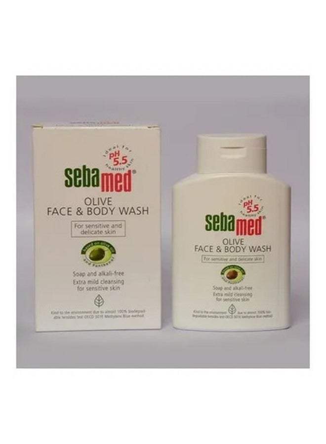 سيباميد غسول الزيتون للوجه والجسم للبشرة الحساسة والرقيقة - Image 1