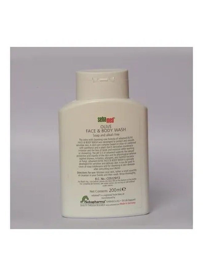سيباميد غسول الزيتون للوجه والجسم للبشرة الحساسة والرقيقة - Image 3