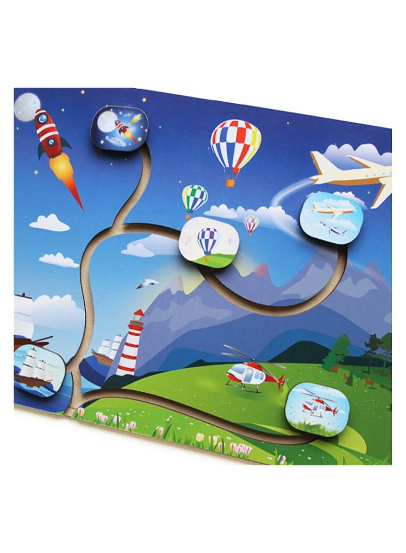 فوفا FOFA لغز متاهة خشبية - النقل - Image 2