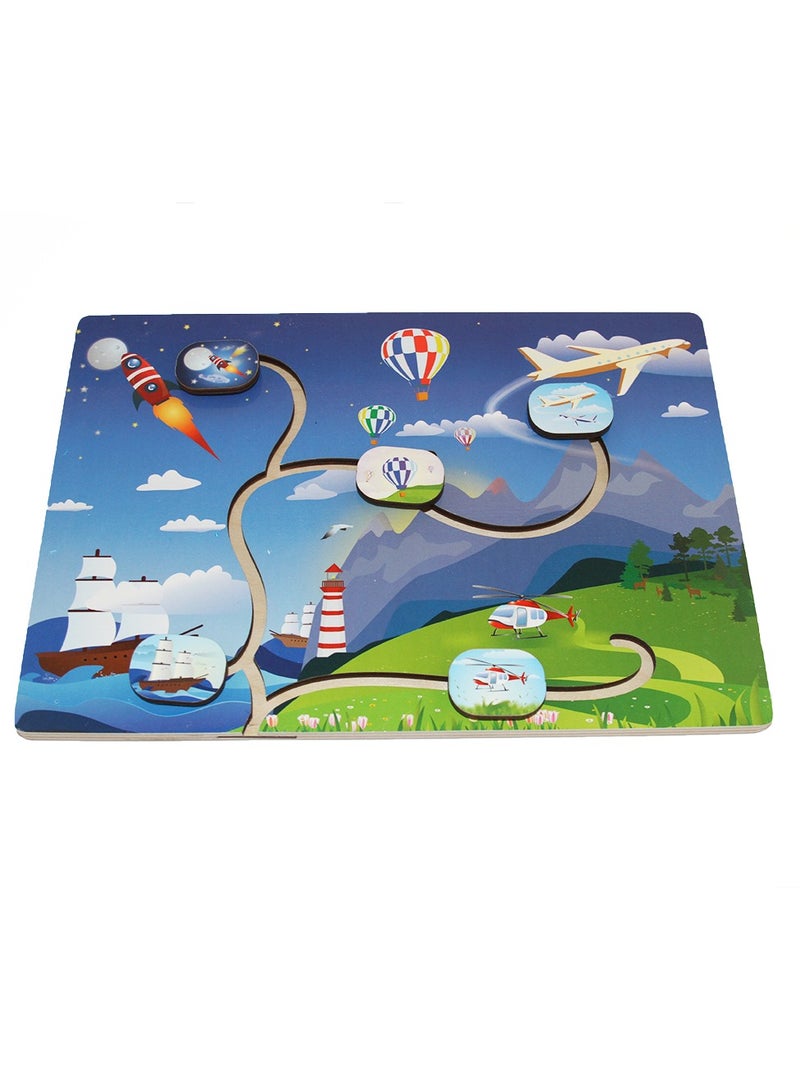 فوفا FOFA لغز متاهة خشبية - النقل - Image 3