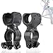 LODMOD Cane Holder for Drive Rollator Walker Wheelchair Universal Crutches Stick Bracket Accessories 11 ID 2 Pcs - Image 1