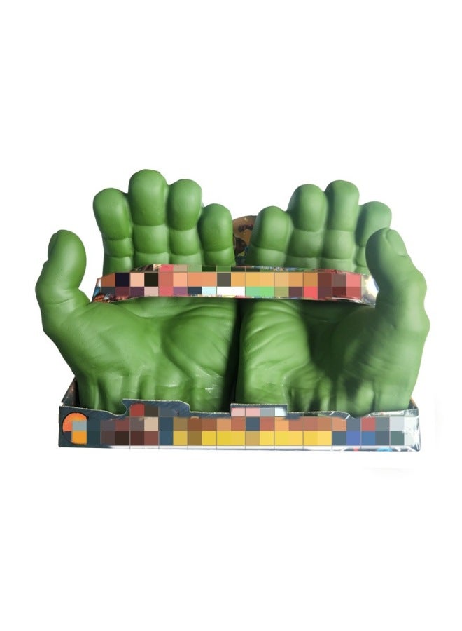 Hulk Hulk Gloves Hulk Clench Gloves-Color:Children's  - Image 3