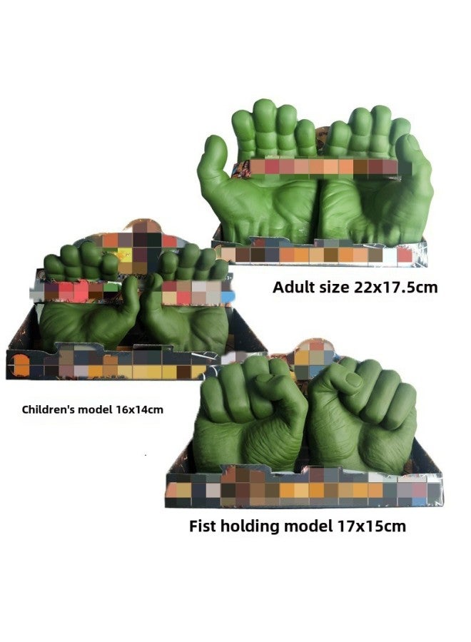 Hulk Hulk Gloves Hulk Clench Gloves-Color:Children's  - Image 2