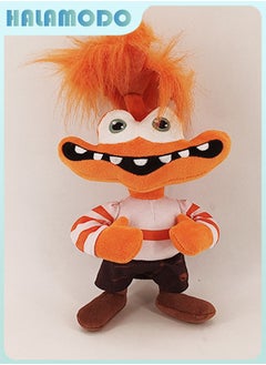 HALAMODO Inside Out Striped Boy Jolly Q - version Plush Toy - A Sweet and Thoughtful Item for Birthday Giving, Perfect for Decorating Bedroom, Living Room, and Desk Areas, and a Must - have for Office Relaxation 25cm  - Image 1
