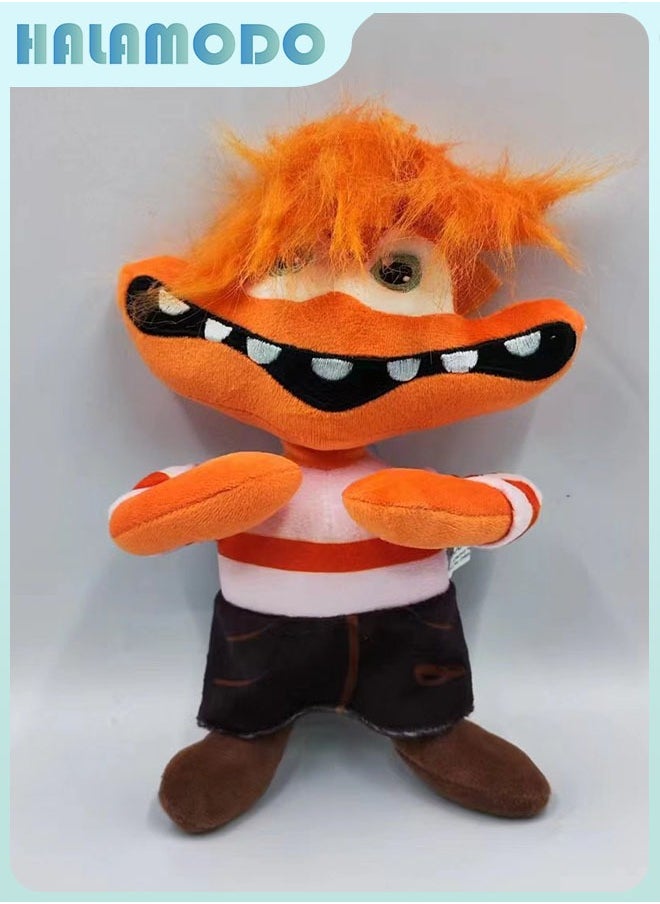 HALAMODO - Inside Out Striped Boy Jolly Q - version Plush Toy - A Sweet and Thoughtful Item for Birthday Giving, Perfect for Decorating Bedroom, Living Room, and Desk Areas, and a Must - have for Office Relaxation 25cm - Image 1