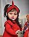 ROSHUAN 26 Inches Real Baby Size Rooted Brown Hair Life Like Reborn Baby Doll with Soft Weighted Cloth Body Realistic Newborn Toddler Girl Dolls That Look Real - Image 4