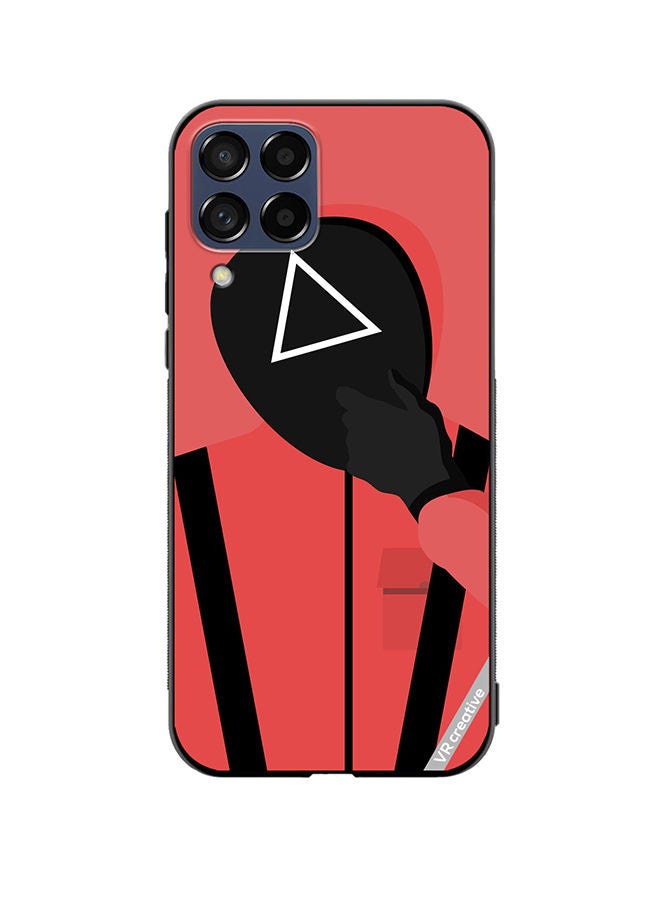 VR CREATIVE Protective Case Cover For Samsung Galaxy M33 Squid Game Soldier Design Multicolour - Image 1