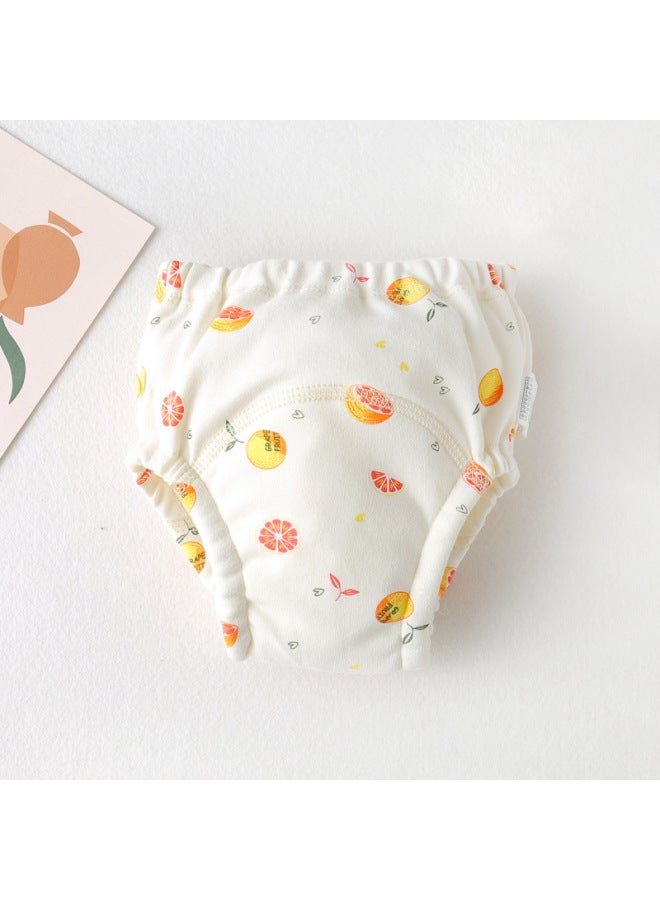 New Korean-style Baby Gauze Diaper Pants Waterproof Newborn Washable Diaper Pants Cotton Diaper Bag Baby Study Pants
