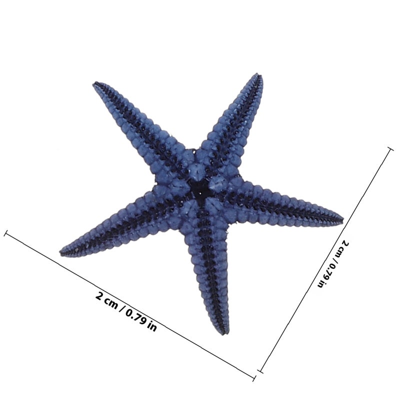 100pcs Desktop Aquarium Star Decors Wishing Bottle Sea Star Ornament - Image 2