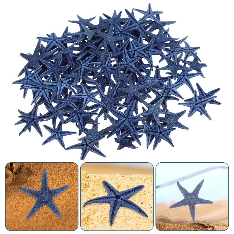 100pcs Desktop Aquarium Star Decors Wishing Bottle Sea Star Ornament - Image 4