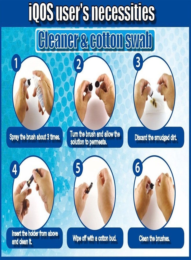 IDEA COSnu مسحات القطن الحصرية لـ iQOS، عصي تنظيف COSnu 100 قطعة × 2 أكياس إجمالي 200 قطعة مسحة قطنية - Image 4