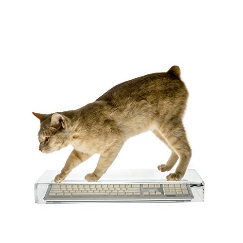 SourceOne Source One Premium Clear Acrylic Keyboard Cover, Protector -20" W x 2.5" H x 7.75" D - Image 5