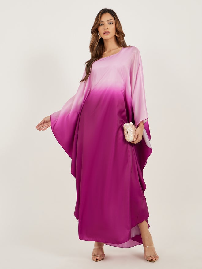 Styli Amirah Ombre Organza Square Neck Kaftan  - Image 1
