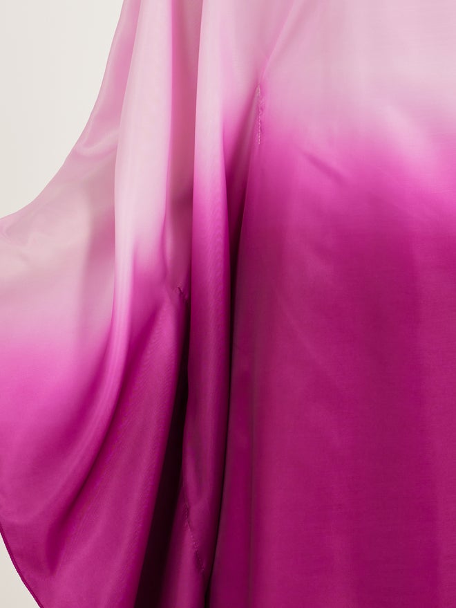 Styli Amirah Ombre Organza Square Neck Kaftan  - Image 4