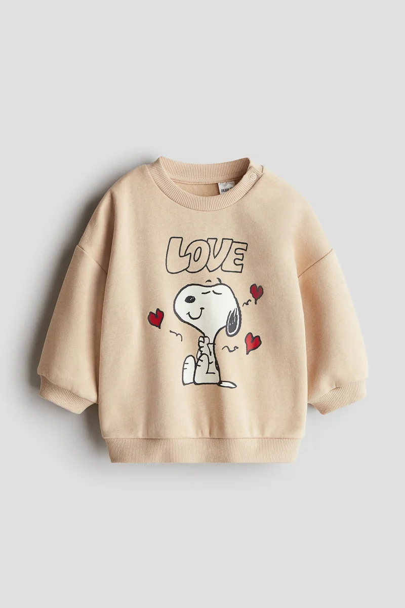 H&M Print-motif sweatshirt