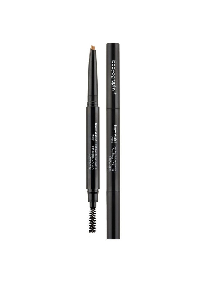 Bodyography Brow Assist Eyeliner Pencil Clear, Crisp Lines And Wears Longer Brown - Image 1