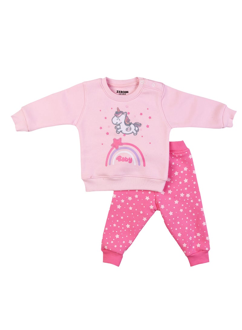 Zercon Winter Pajama Set for Newborn Babies 1305 - Image 1