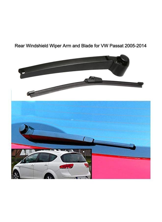 NIBEMINENT Car Rear Windshield Wiper Arm and Blade Set  - Image 2