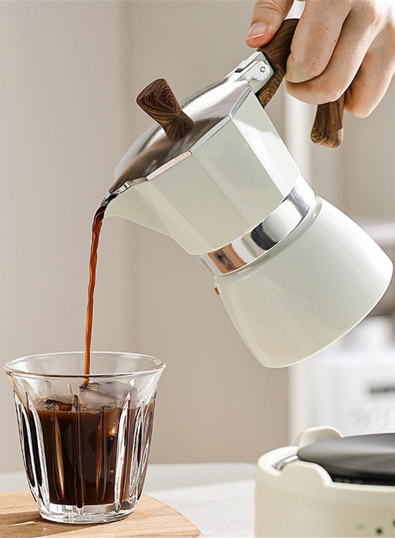 Portable Hand Brew Moka Pot - Perfect for Outdoor Camping and Household Use - Italian Style Coffee Maker for Rich Concentrate - Image 1