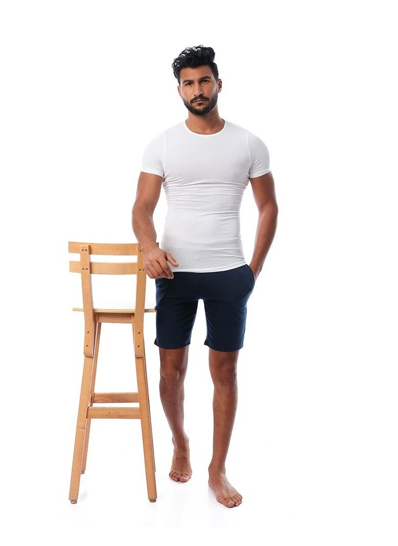 Mesery Mesery  Round Neck - For Men-White  - Image 2